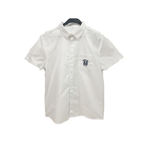 Short sleeve White MIS Blouse  MIS短袖白色衬衫  Boys男装 商品图0
