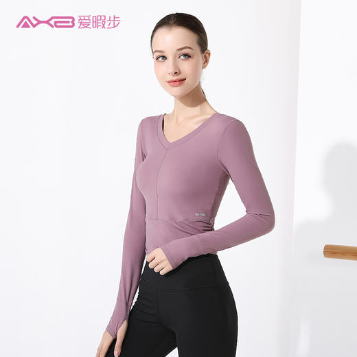 2021爱暇步秋冬新品瑜伽单上衣A0223NSM 商品图4