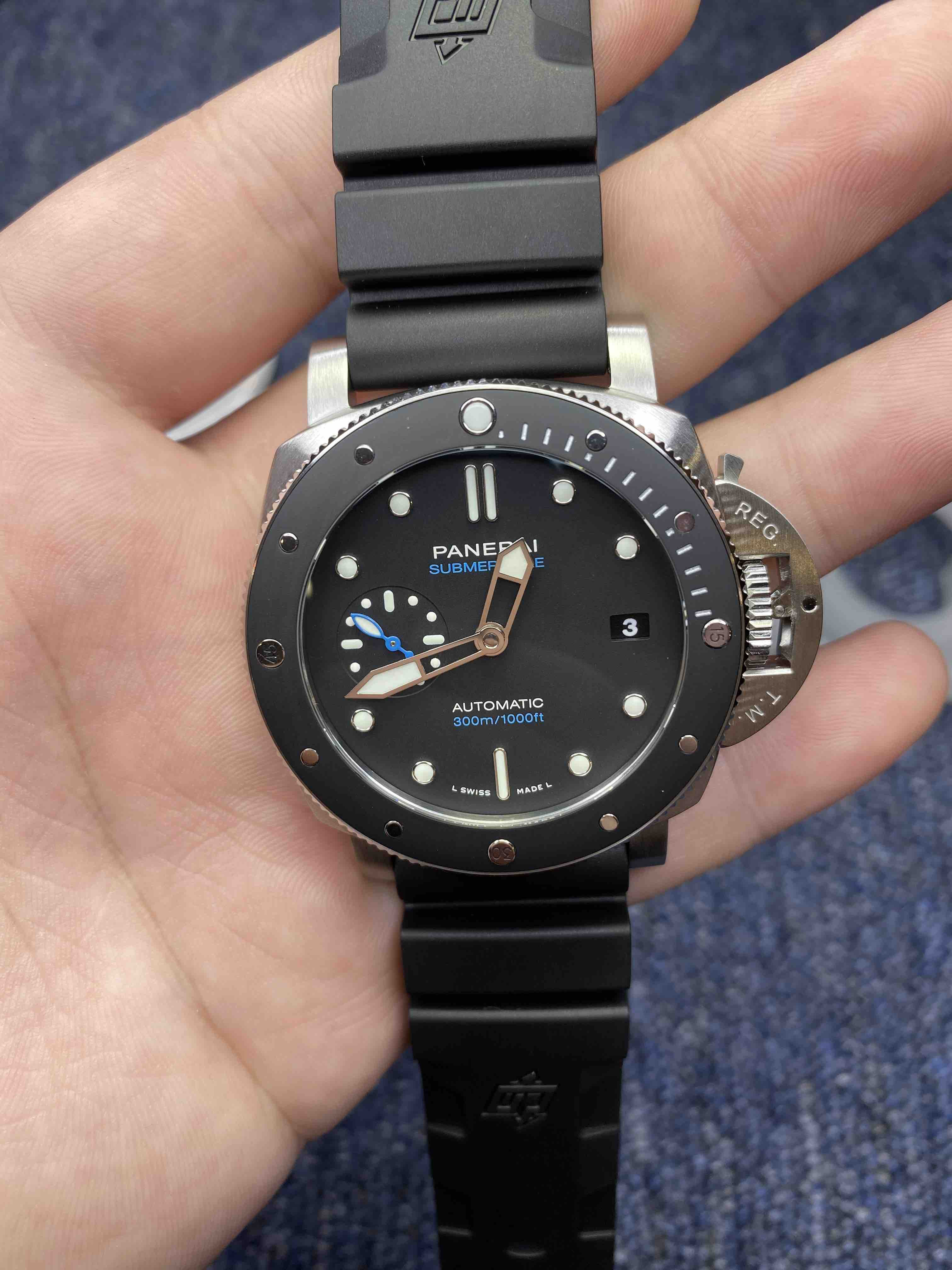 vs新品沛纳海pam68310月24日限量发售42mm亚洲手腕标准尺寸找pam682