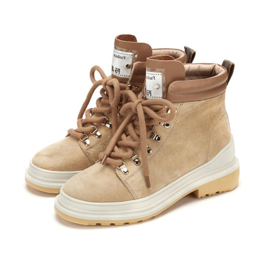 西村名物秋冬新款时尚绑带马丁靴X29DS41431 商品图1