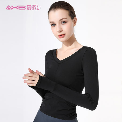 2021爱暇步秋冬新品瑜伽单上衣A0223NSM 商品图12
