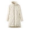 WLZD-2024303宽松保暖遮肉显瘦抽绳温暖90白鸭绒羽绒服 商品缩略图4