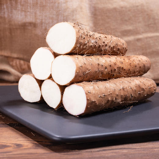 【焦作基地直发】东济堂温县山药种植基地  现挖垆土铁棍山药 人工挖掘 铁锈红斑 60cm礼盒装五斤 商品图2