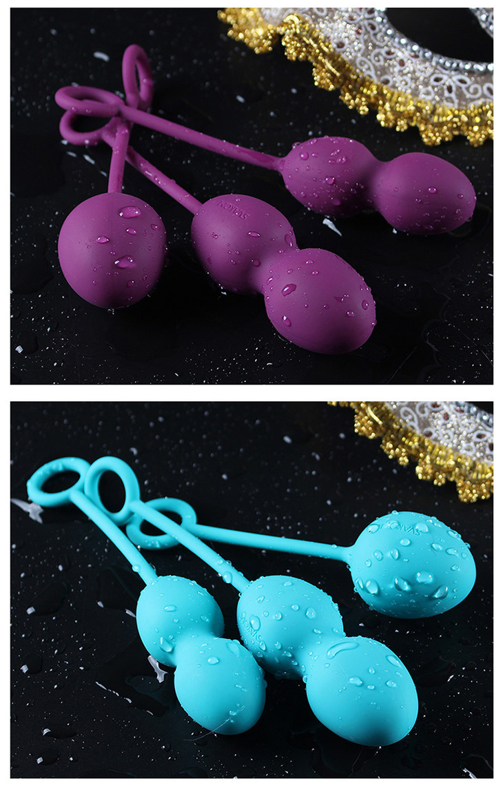 美国svakom司沃康诺娃nova女用产后修复缩阴球阴道哑铃