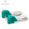 马库斯Marcus加拿大 宝宝婴幼儿短柄训练不锈钢叉勺套装 商品缩略图3