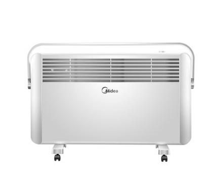 美的(Midea)（509389）NDY-DN 取暖器对流式对衡式欧式快热家用速热防水四级2000W内置加湿整机IPX4级防水居浴两用(对流式取暖器) 商品图0