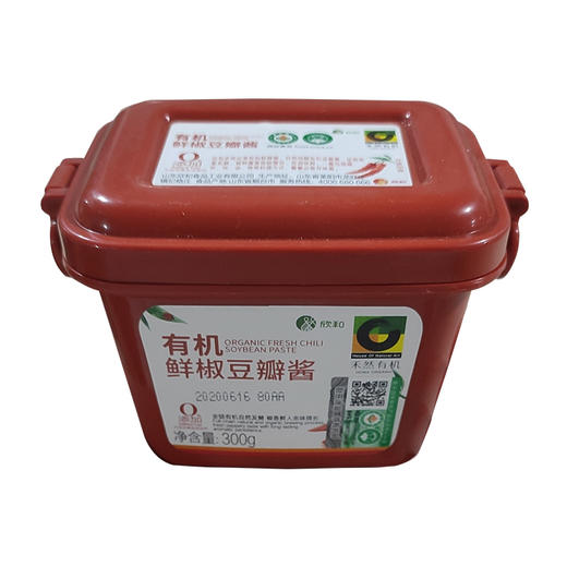 有机鲜椒豆瓣酱 300g 商品图0