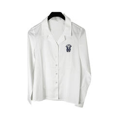 Long sleeve White MIS Shirt 长袖白色衬衫 Girls女装