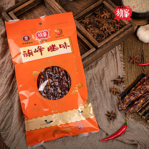 【广东 • 东莞旗峰腊味】 东莞特产 广式腊肠 腊肉 香肠 鸭润肠 商品图3