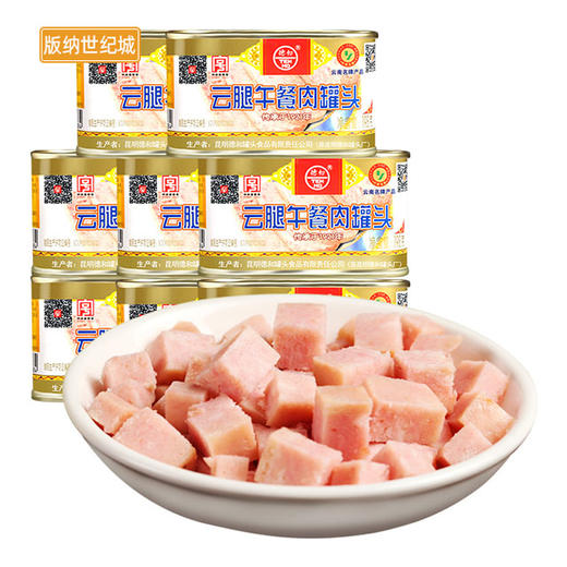bn德和云腿午餐肉罐头198g