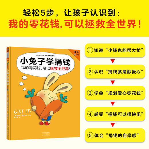 《小兔子学花钱全4册》 商品图6