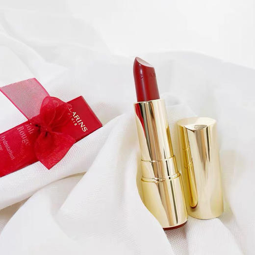 孕妇可用法国clarins娇韵诗水润丝绒丰盈唇膏