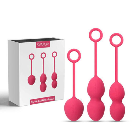 美国SVAKOM司沃康 诺娃Nova女用产后修复缩阴球阴道哑铃 商品图0