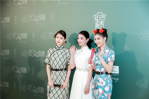 【明星同款】荷言HEYEN 凝眸似水 白色真丝冠乐绉礼服裙莲花手绣腰封 商品图7