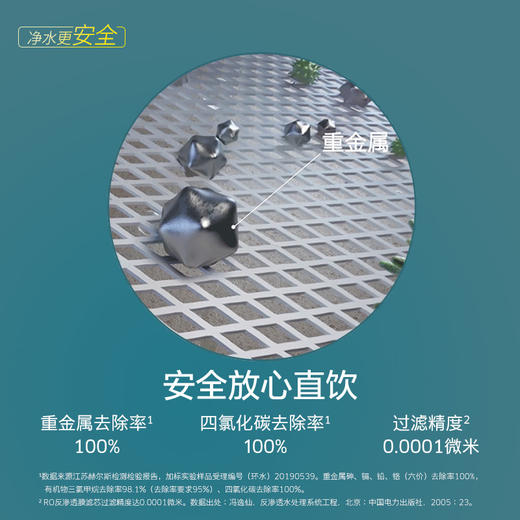 尊享礼卡兑换  KARCHER卡赫净水器家用直饮 RO反渗透净水机 厨下式800G无桶大通量纯水机 重金属去除率100% 商品图4