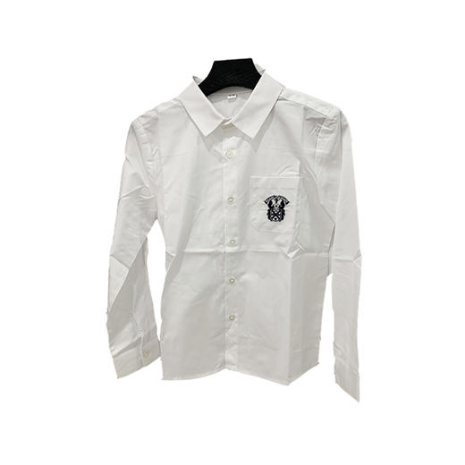 Long sleeve White MIS shirt 长袖白衬衫 Boys男装 (歌力思） 商品图0