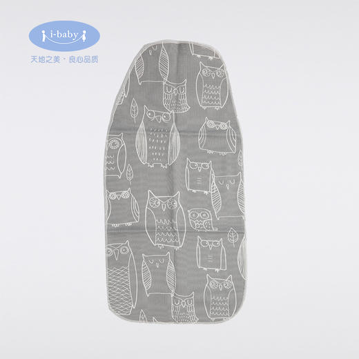 i-baby纱布吸汗巾幼儿园宝宝婴幼儿垫背巾儿童纯棉隔汗巾 商品图3