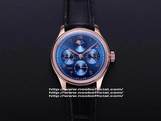 V9万guo葡萄牙系列真万年历IW503312，万年历自动机械表，尺寸41*13mm，男士腕表，皮表带，自动机械机芯，透底 商品图10