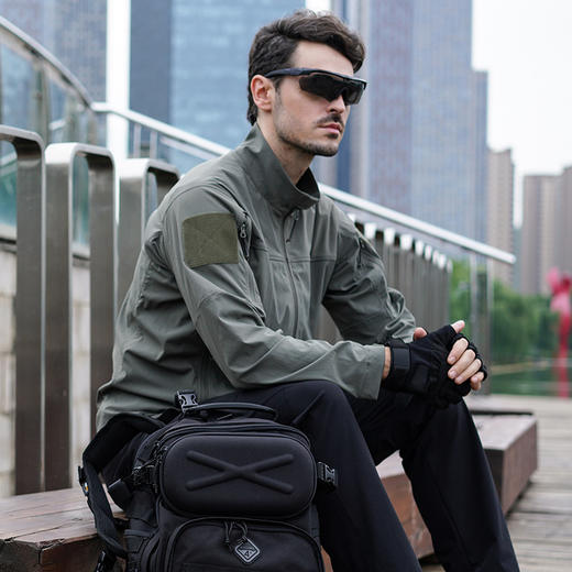 鹰爪行动2020秋季新款 外交官战术版通勤夹克外套 商品图2