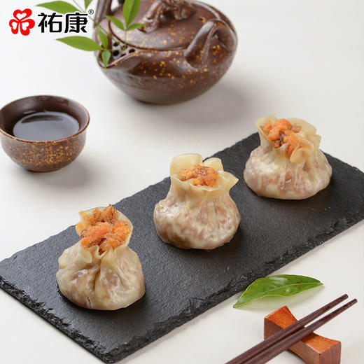 【包邮套餐】祐康杭州老底子320g烧麦（咸蛋黄肉松）*3包 商品图2