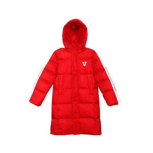 METTE童装中长款羽绒服2020秋冬新品中大童中性90白鹅绒保暖外套 商品图8