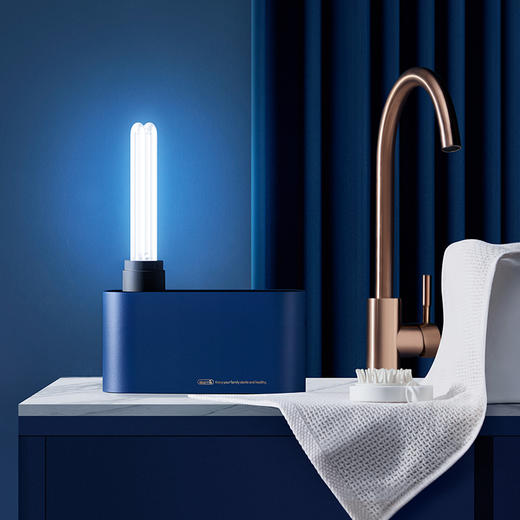 德尔玛DEERMA便携式蓝牙UV杀菌灯UV100 商品图0