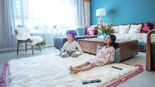 新疆手工羊毛皮毯 商品图4