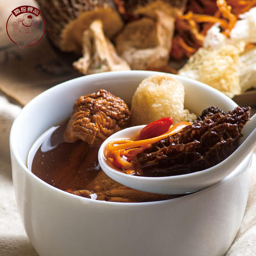 安徽特产 徽珍 松茸羊肚龙虎汤 山珍菌菇干货 汤膳118g