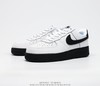 耐克Nike Air Force 1 07空军一号黑生胶黑白低帮百搭休闲运动板鞋 商品缩略图7