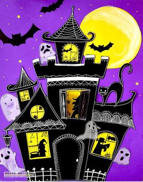 《万圣节快到啦！》【自动发货：下单后，点击手机短信中收到的链接，即可获取文件下载的链接；如有任何问题，可添加客服微信hm33268获得帮助】