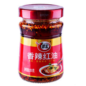 翠宏香辣红油200g/瓶