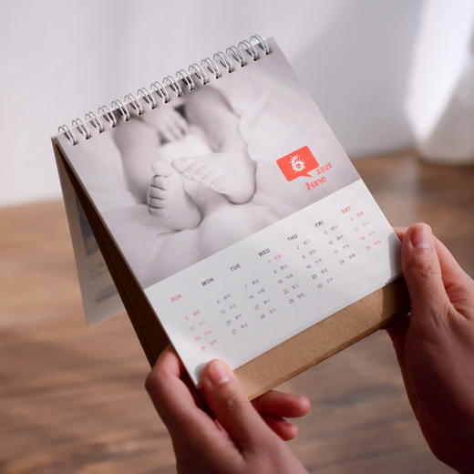 【定制日历】米莫印品经典6寸方台历 商品图2