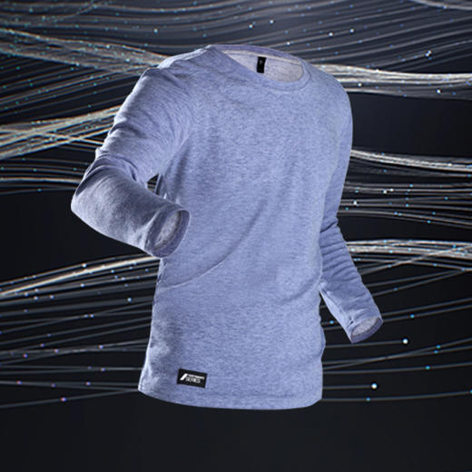 【蓄热锁温 亲肤纤柔】量橙黑保暖黑科技生物质石墨烯火山纱防寒衣 商品图5