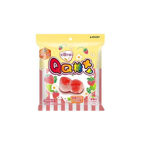 旺旺qq糖草莓味24g