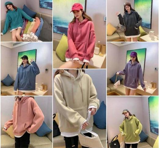 加绒帽衫卫衣 商品图0