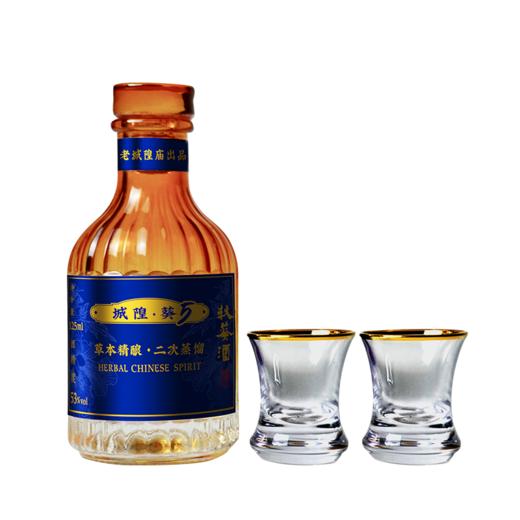 老城隍庙 秋葵酒53度43度海派草本国产白酒125ml小瓶装 商品图3