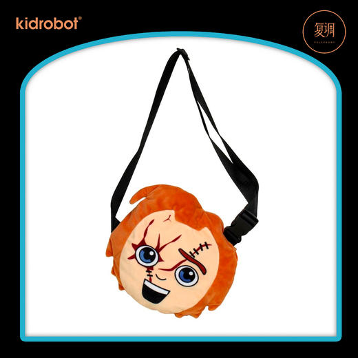Kidrobot 鬼娃回魂 恰奇 Chucky 收纳包 毛绒 可爱 腰包 商品图2