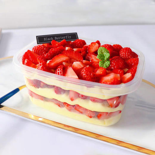 草莓盒子蛋糕-280ML/盒 商品图0