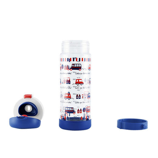 利其尔大容量透透杯系列-畅饮型吸管型 多色可选 450mL 商品图1