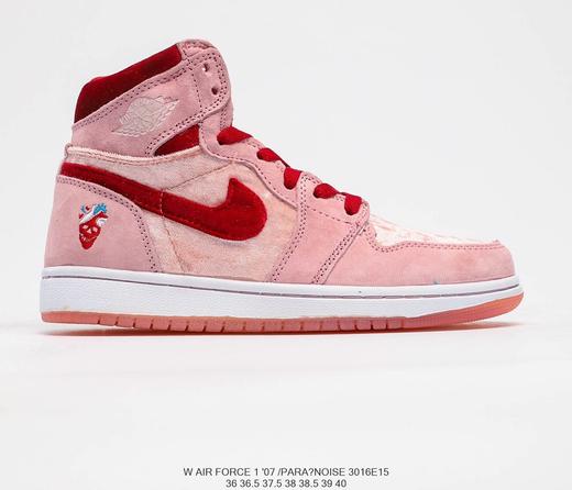 nike air jordan 1 valentines day" 扣篮系列"情人节白粉丝绒" 高帮