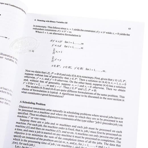 整数和组合优化 Integer and Combinatorial Optimization 英文原版 George Nemhauser Wiley 商品图2