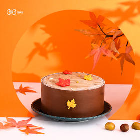 栗之秋·黑巧戚风蛋糕，免费升磅