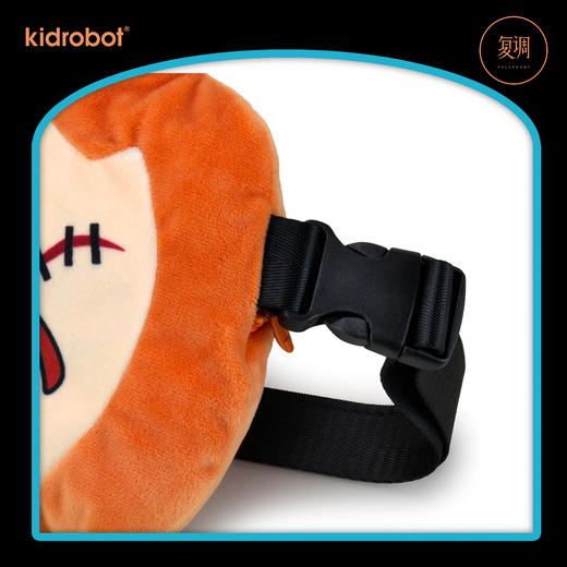 Kidrobot 鬼娃回魂 恰奇 Chucky 收纳包 毛绒 可爱 腰包 商品图6