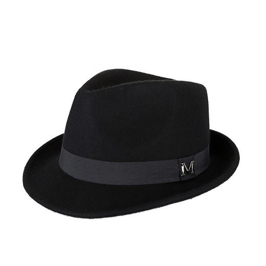 丁摩 帽子2020秋冬季简约新款纯羊毛帽WX187 商品图9