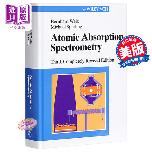 原子吸收光谱法（第3版） Atomic Absorption Spectrometry 英文原版  Wiley 商品图0