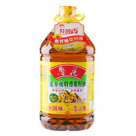 鲁花 压榨特香菜籽油 5L