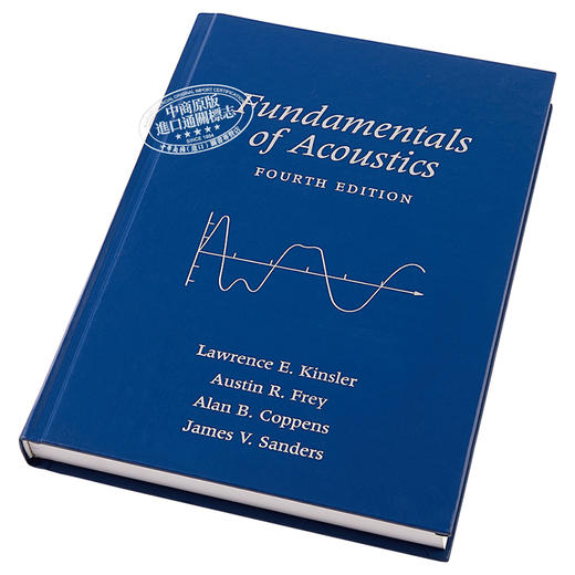 声学基础（第4版） Fundamentals  of Acoustics, Fourth Edition 英文原版 Lawrence Kinsler Wiley 商品图2