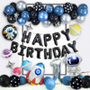 生日派对｜新款流浪地球宇航员主题生日派对火箭气球装饰铝膜气球套装 商品缩略图0
