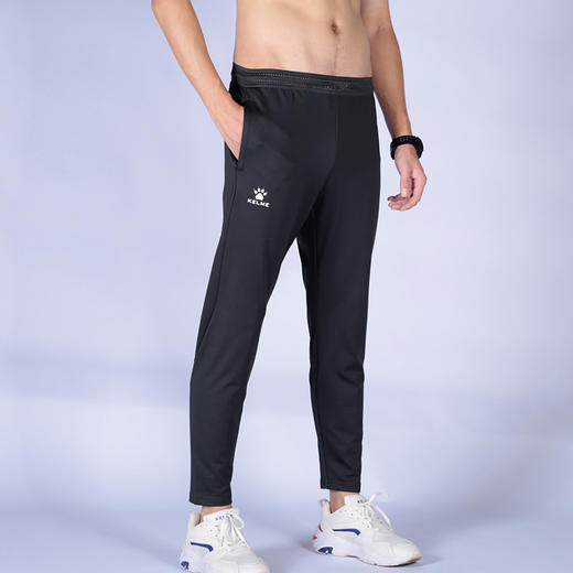 卡尔美足球训练收腿裤男修身弹力运动长裤跑步健身裤儿童 商品图1