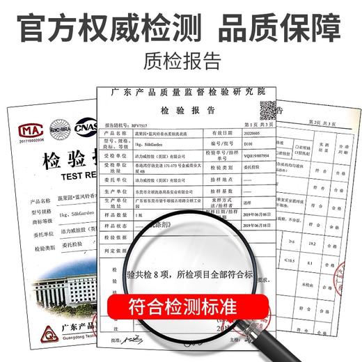 蔬果园蓝风铃香水柔软洗衣液持久留香型2kg*2瓶（不发货  门店自提） 商品图3